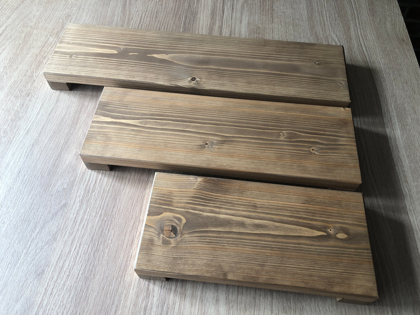 Low Wooden Riser | Kitchen Stand | Bathroom Shelf