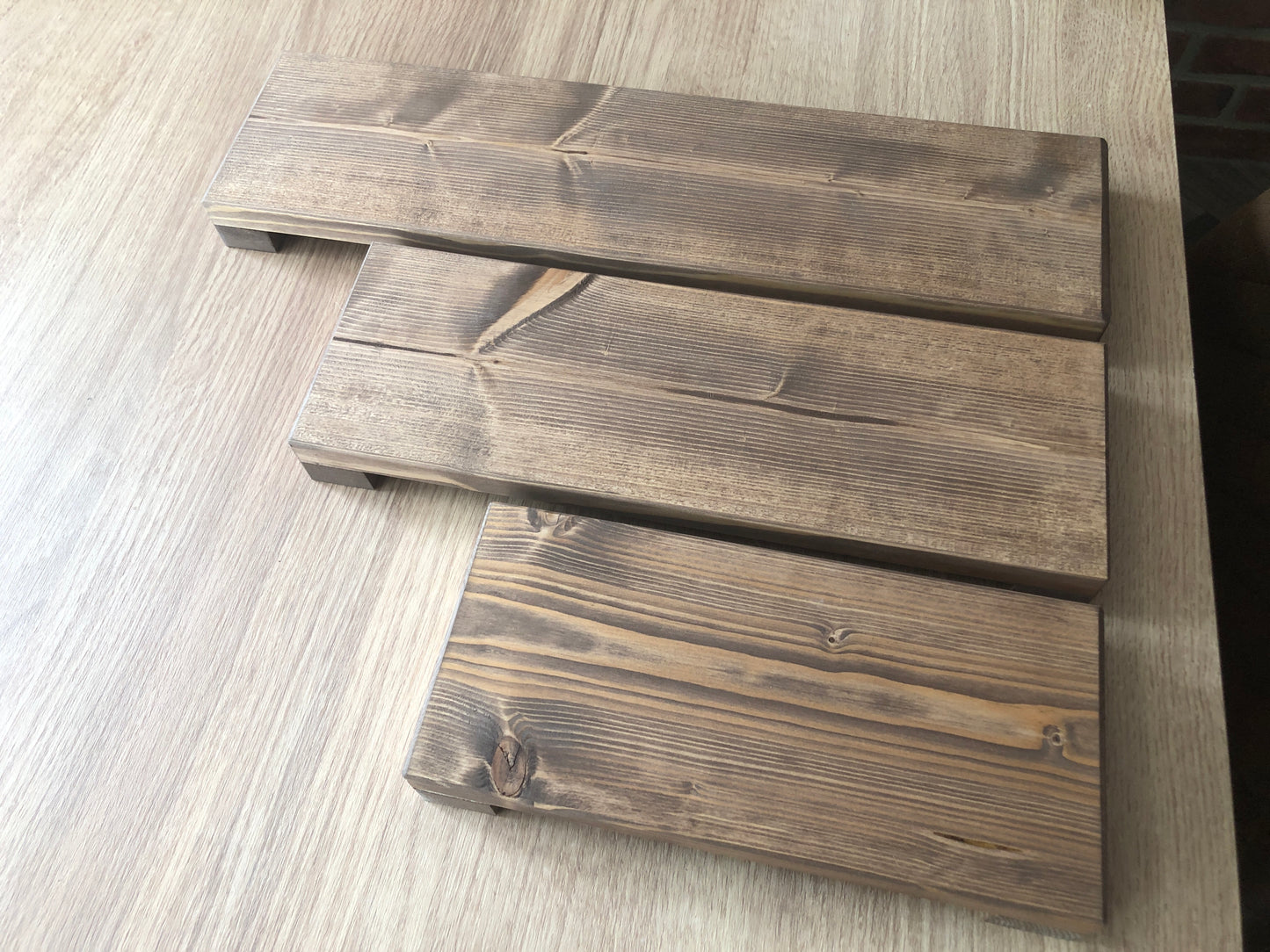 Low Wooden Riser | Kitchen Stand | Bathroom Shelf