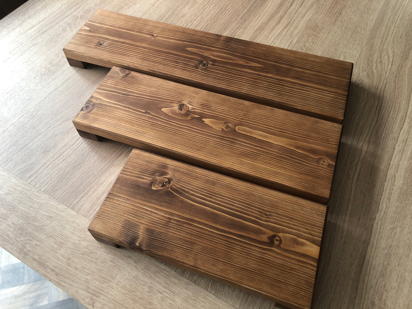 Low Wooden Riser | Kitchen Stand | Bathroom Shelf
