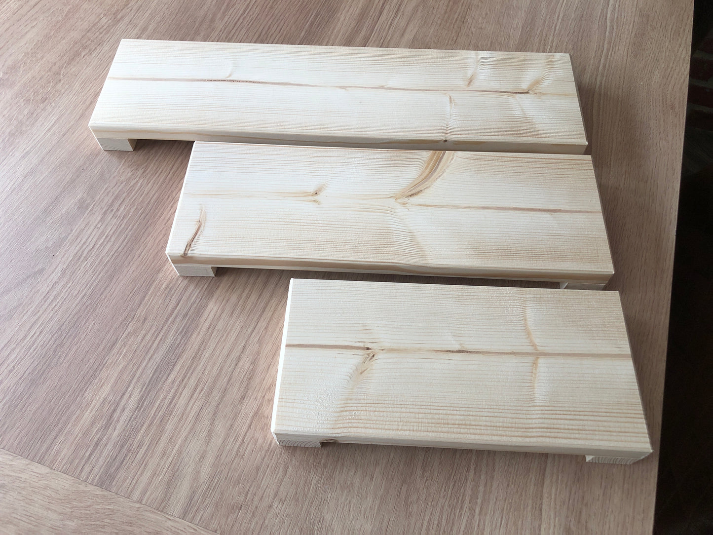 Low Wooden Riser | Kitchen Stand | Bathroom Shelf