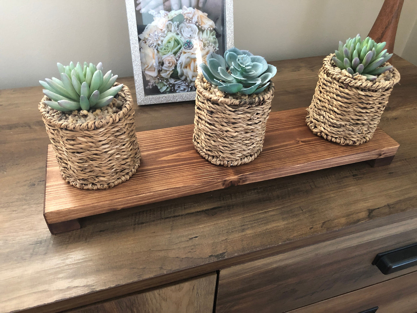 Low Wooden Riser | Kitchen Stand | Bathroom Shelf