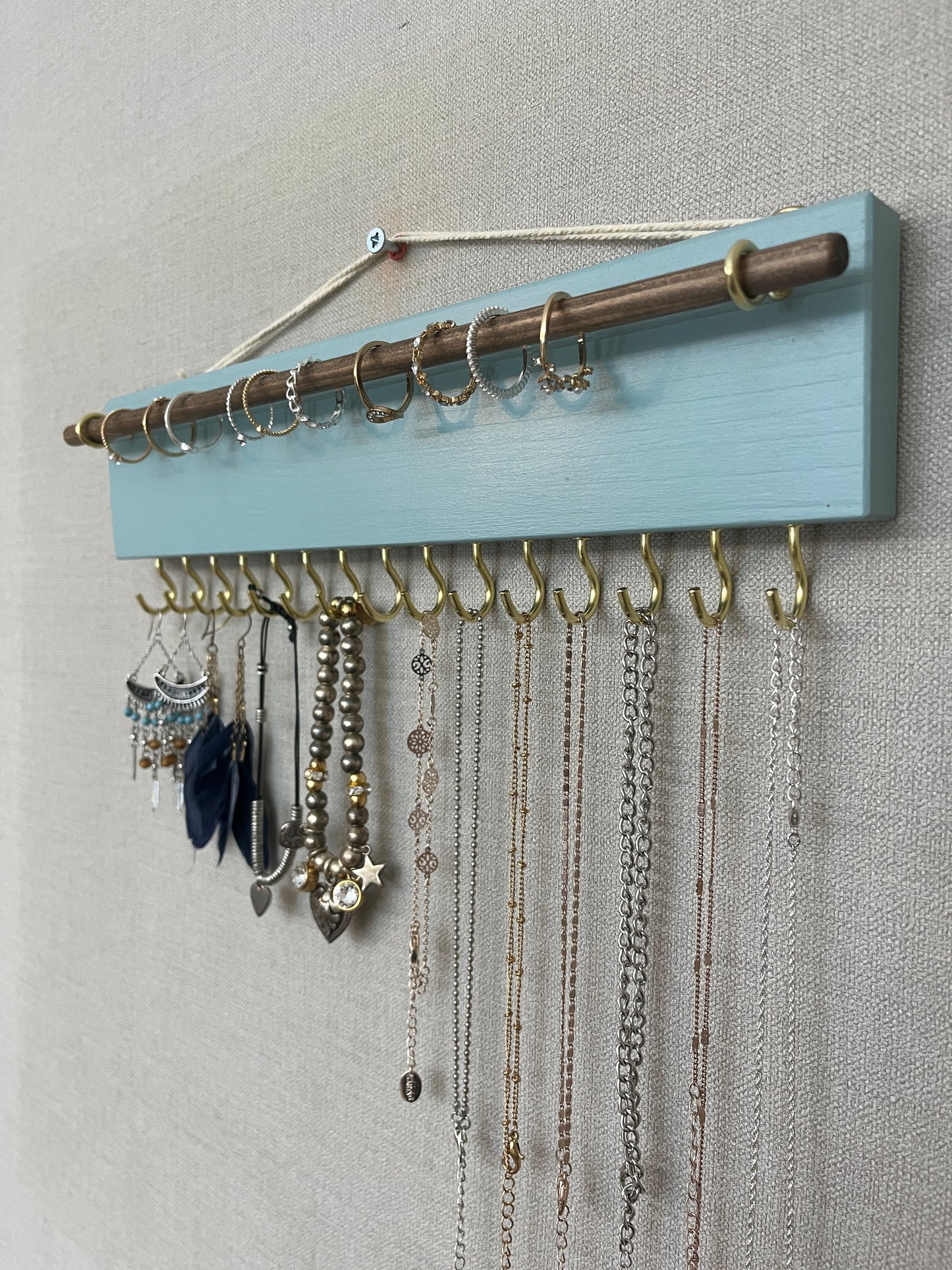 Painted Boho Jewellery Holder and Organiser
