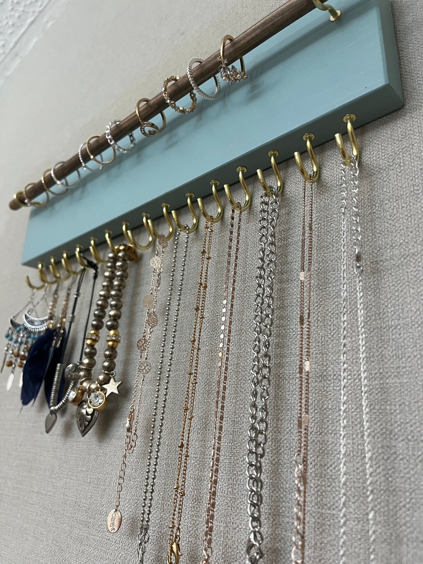Painted Boho Jewellery Holder and Organiser