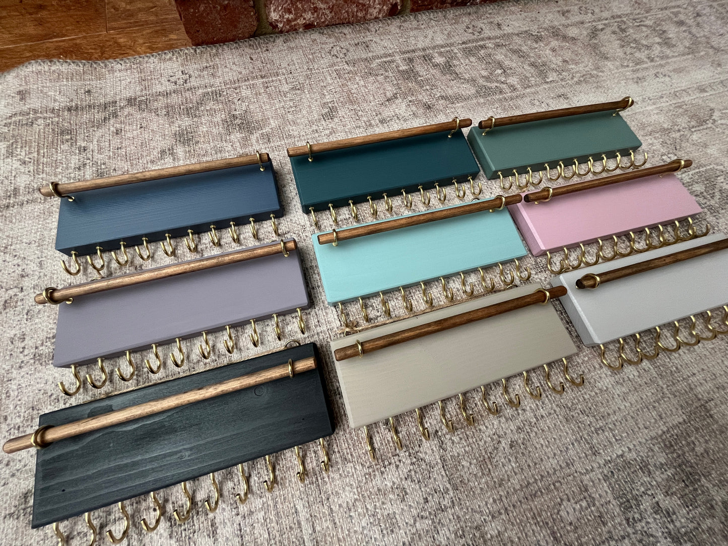 Single or Twin Mini Jewellery Organiser and Necklace Storage