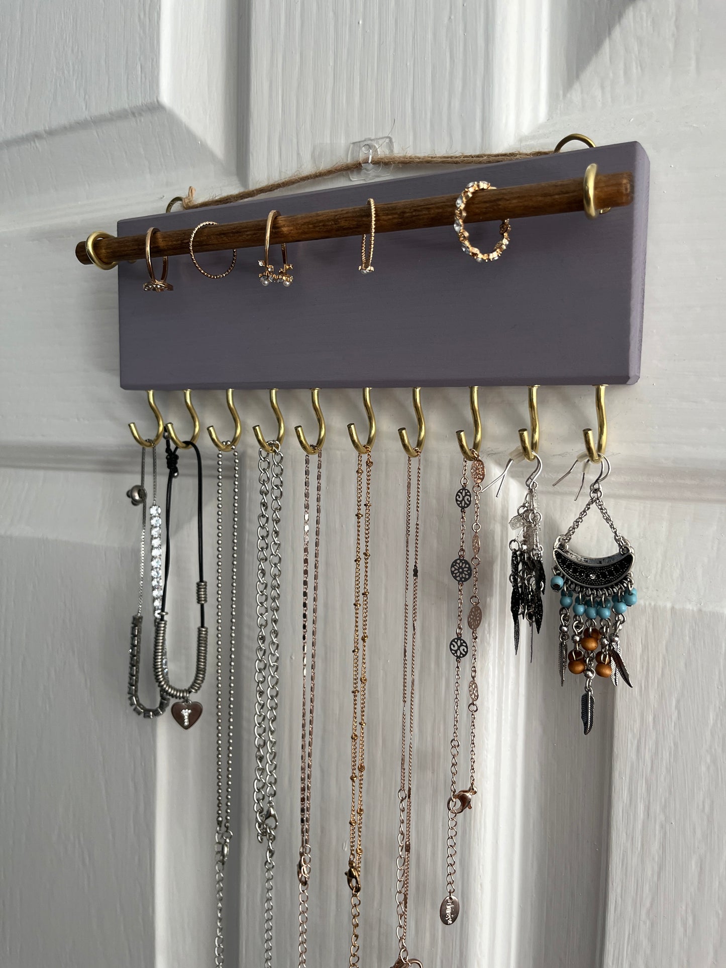 Single or Twin Mini Jewellery Organiser and Necklace Storage