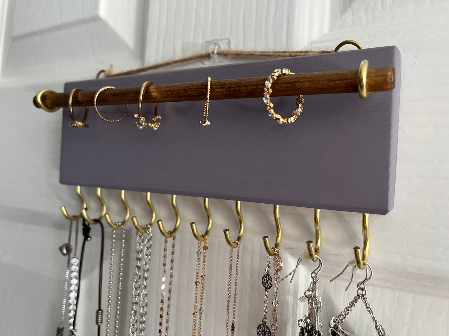Single or Twin Mini Jewellery Organiser and Necklace Storage