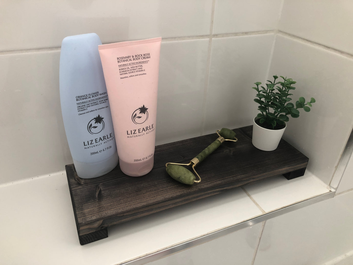 Low Wooden Riser | Kitchen Stand | Bathroom Shelf