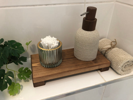 Low Wooden Riser | Kitchen Stand | Bathroom Shelf